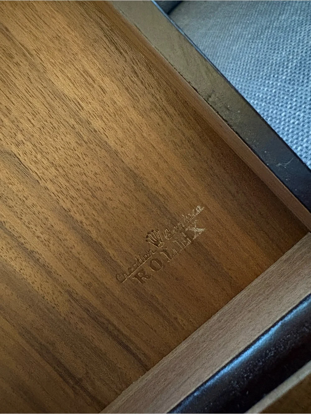 Rolex Watch Box - Brown Leather